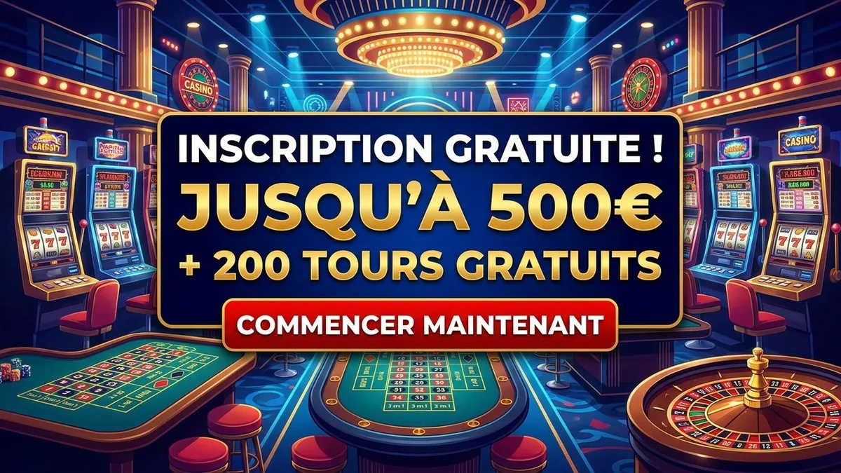 Inscription avec bonus