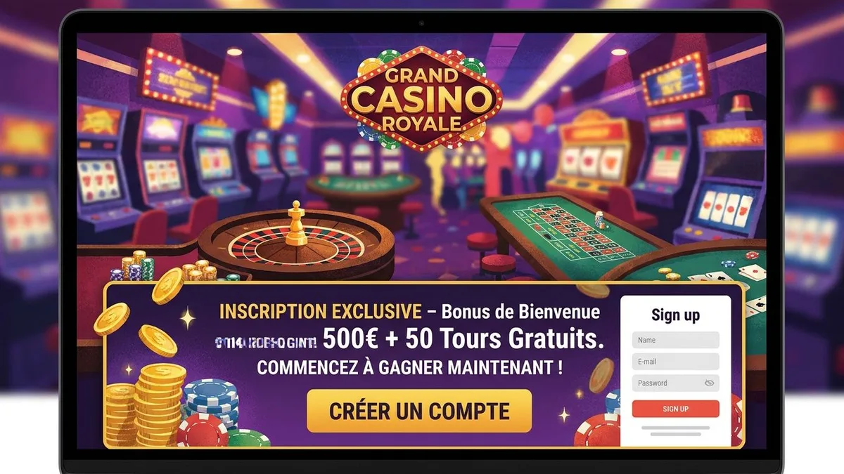 Inscription avec bonus